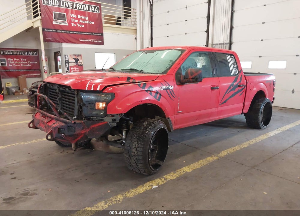 2016 FORD F-150 XLT VIN: 1FTEW1EG3GKE26098