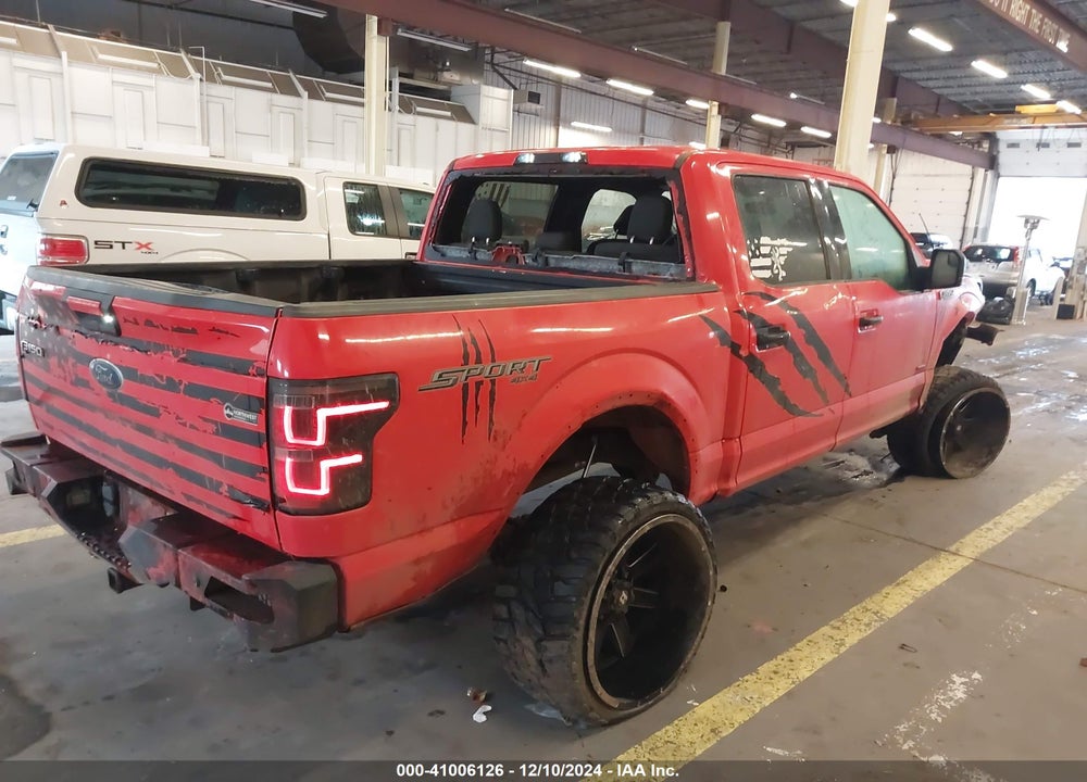2016 FORD F-150 XLT VIN: 1FTEW1EG3GKE26098