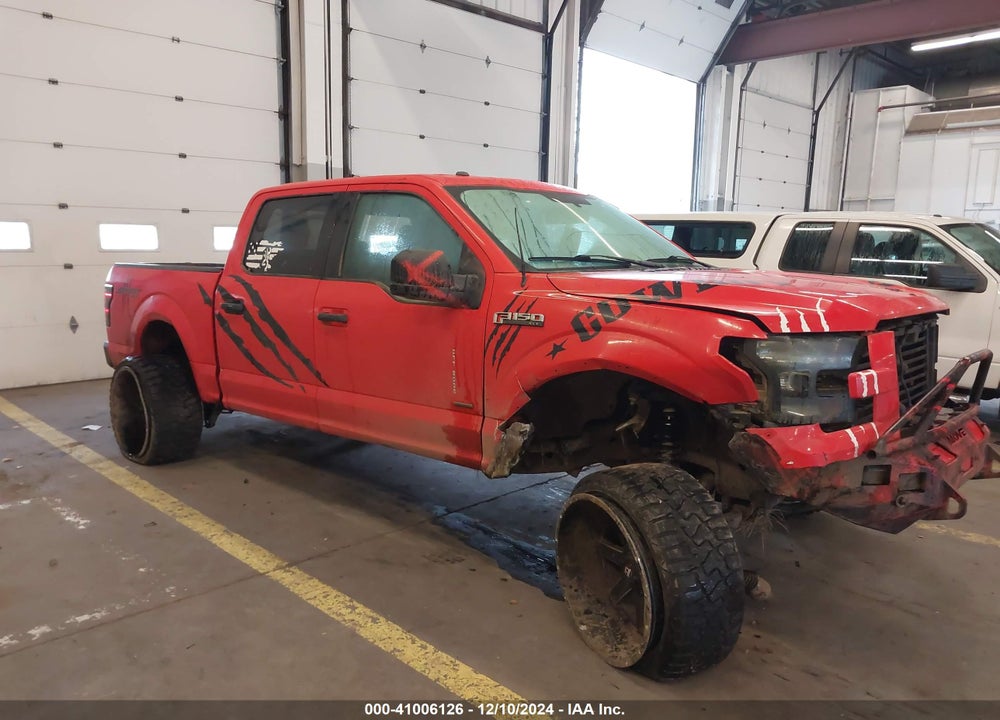2016 FORD F-150 XLT VIN: 1FTEW1EG3GKE26098