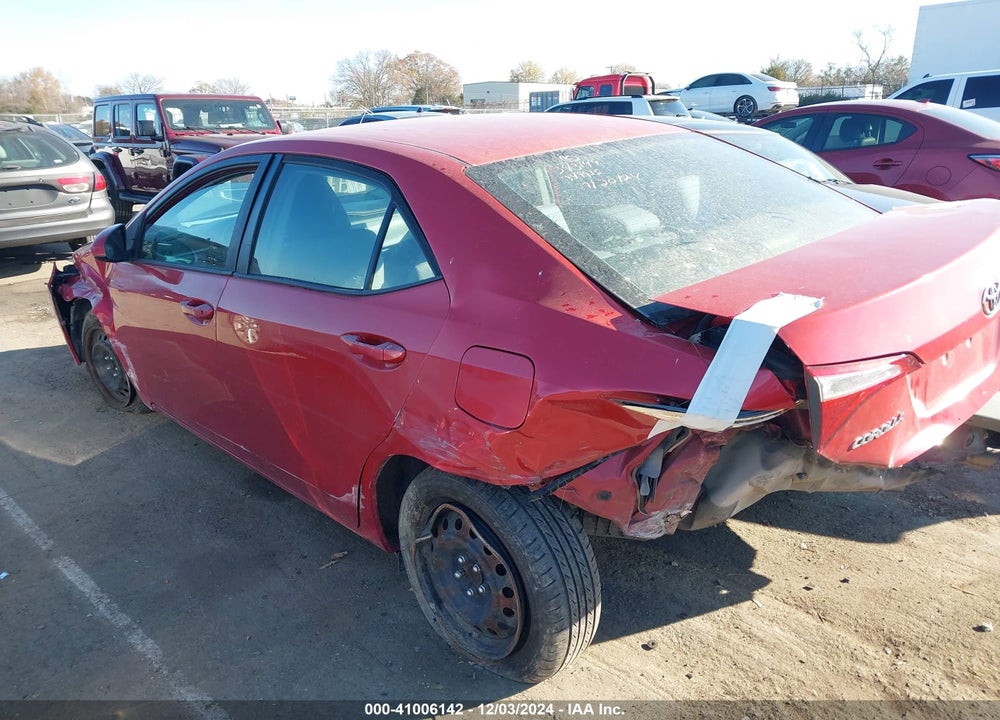2015 TOYOTA COROLLA LE VIN: 2T1BURHE4FC343149