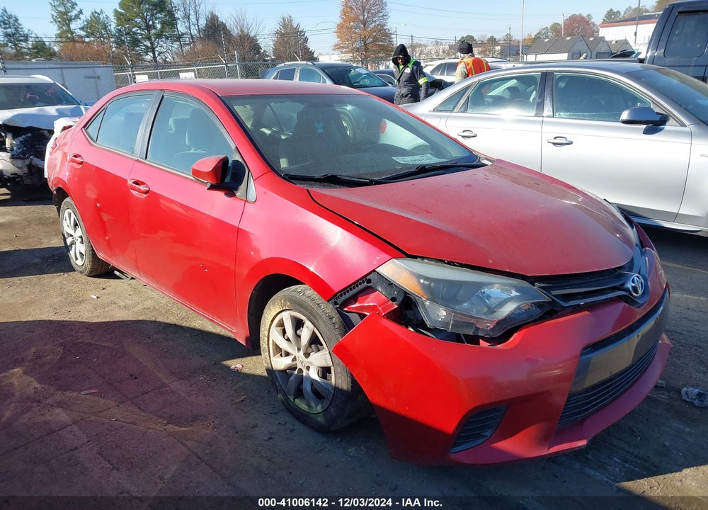 2015 TOYOTA COROLLA LE VIN: 2T1BURHE4FC343149