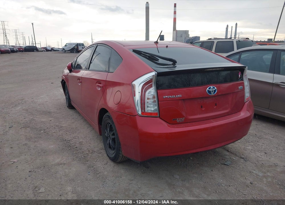 2014 TOYOTA PRIUS VIN: JTDKN3DU2E1766967