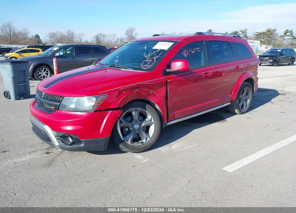 2016 DODGE JOURNEY CROSSROAD PLUS VIN: 3C4PDCGG1GT146833
