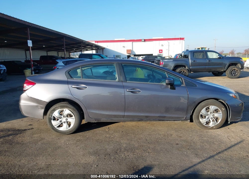 2015 HONDA CIVIC LX VIN: 19XFB2F51FE279509