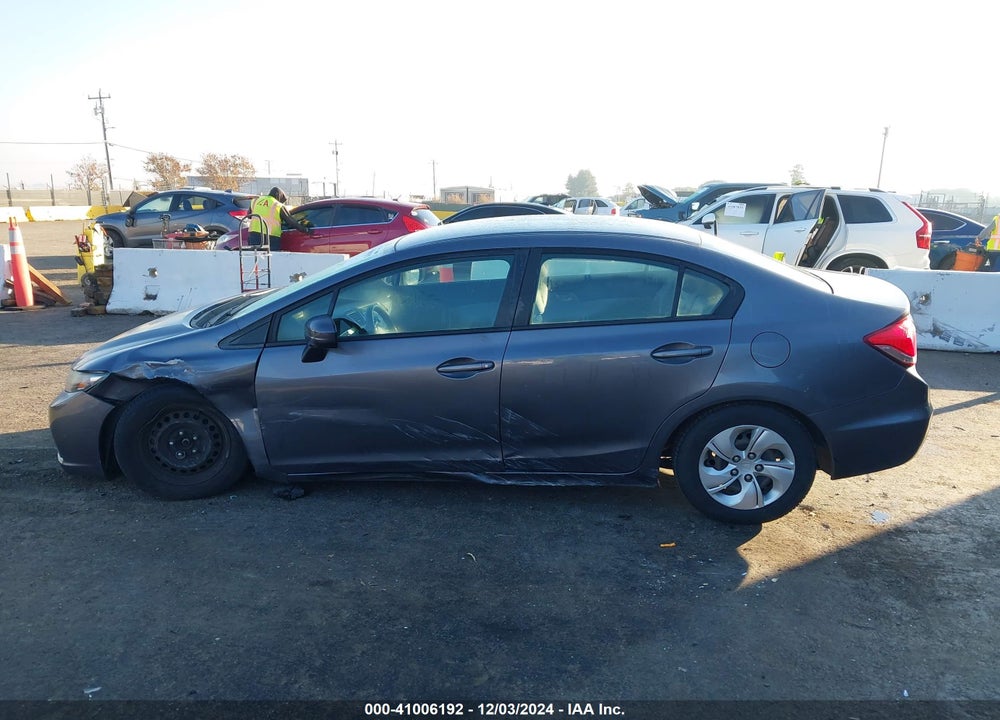 2015 HONDA CIVIC LX VIN: 19XFB2F51FE279509