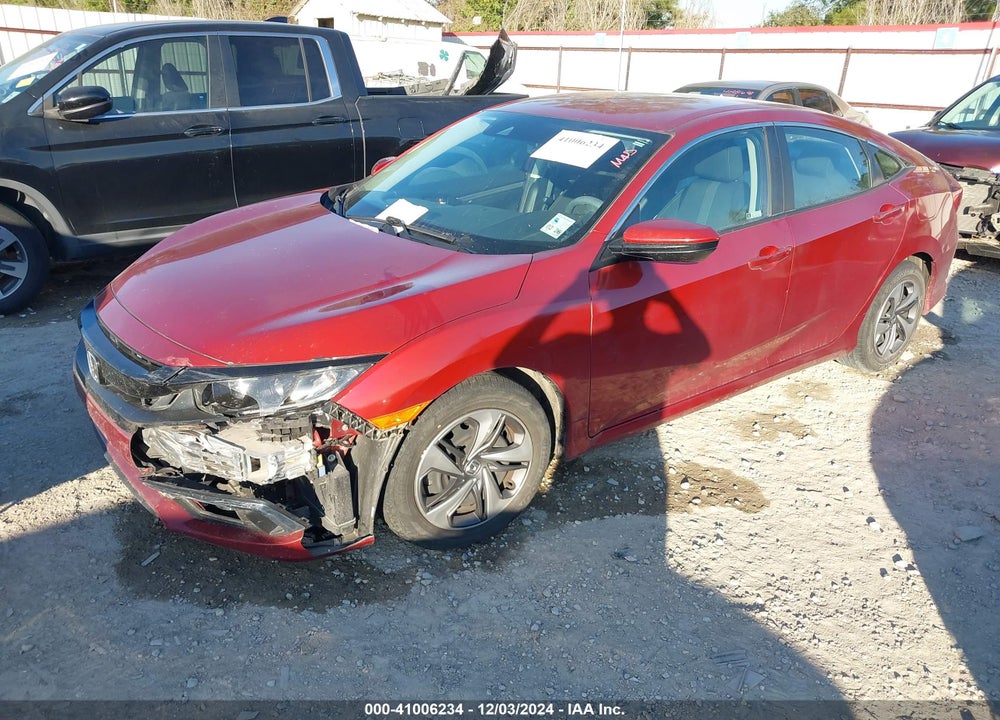 2020 HONDA CIVIC LX VIN: 2HGFC2F62LH583889