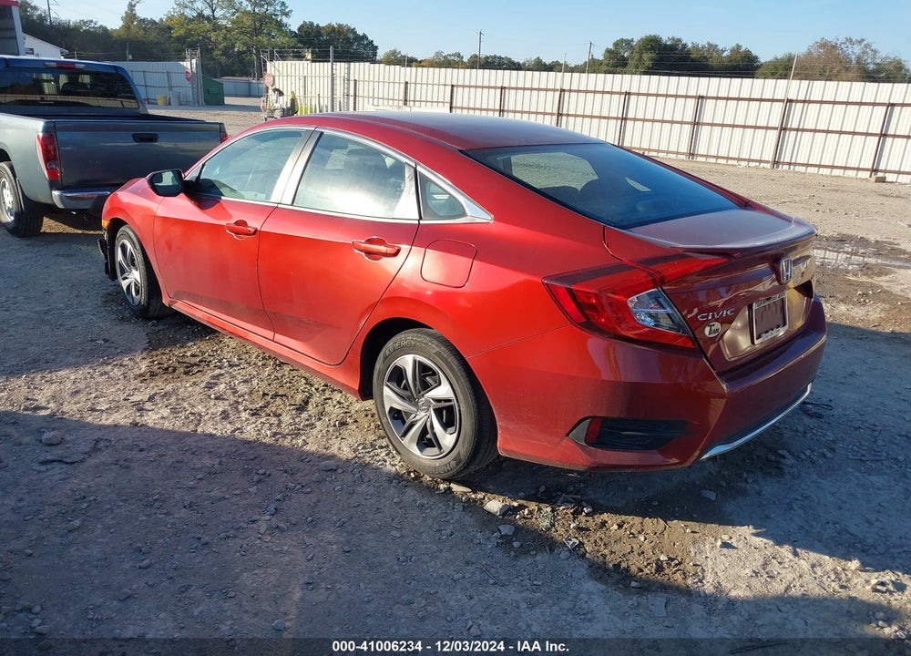 2020 HONDA CIVIC LX VIN: 2HGFC2F62LH583889