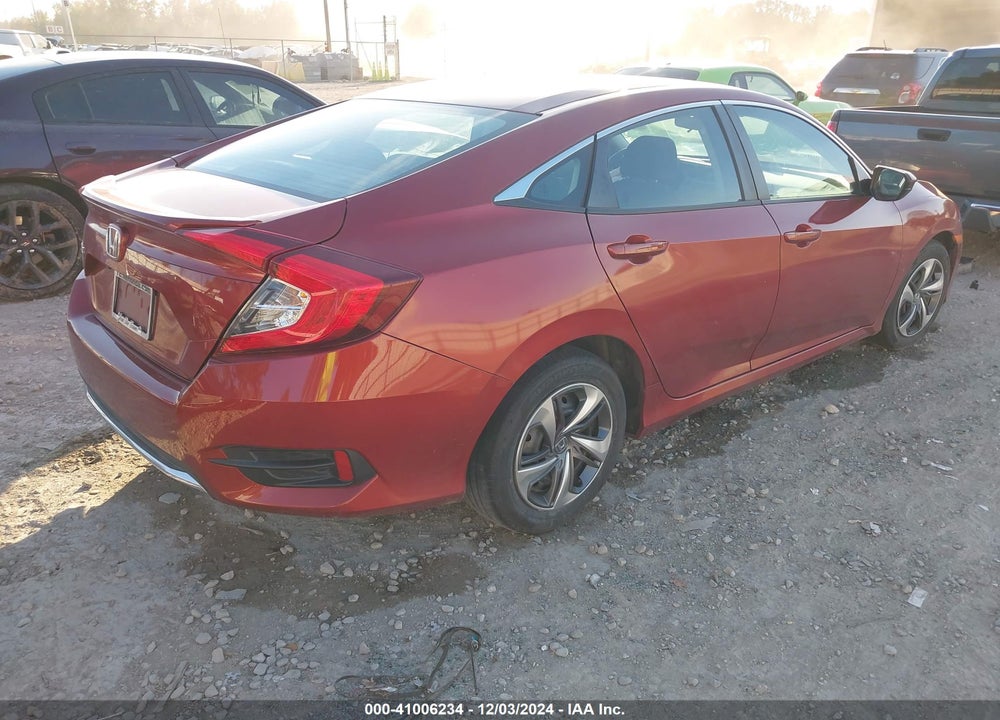 2020 HONDA CIVIC LX VIN: 2HGFC2F62LH583889