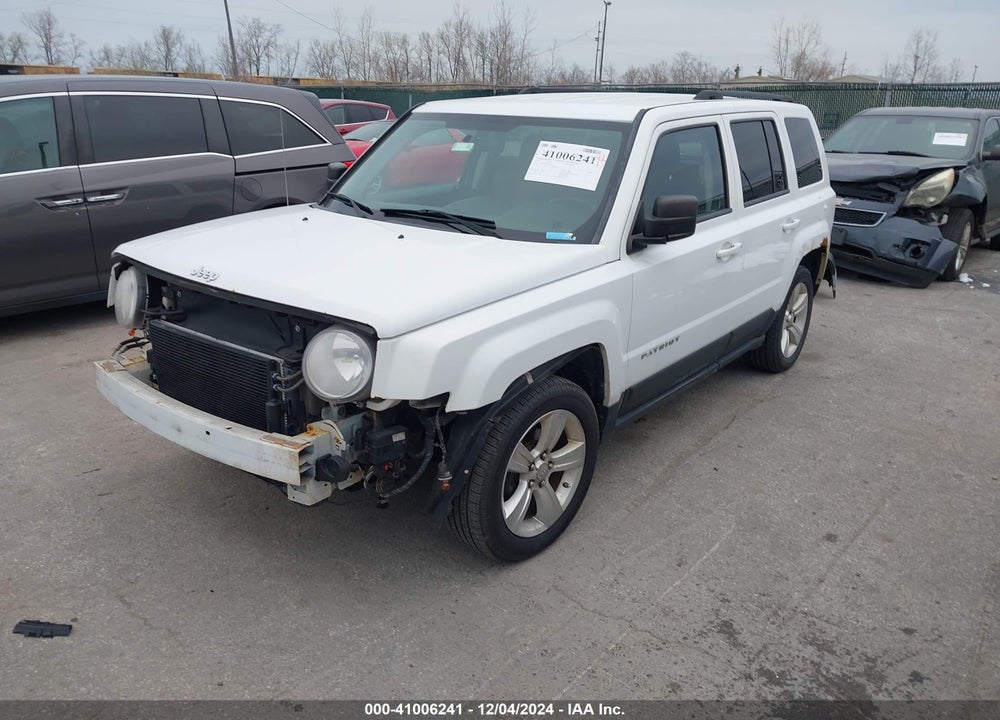 2012 JEEP PATRIOT LATITUDE VIN: 1C4NJRFB9CD672572