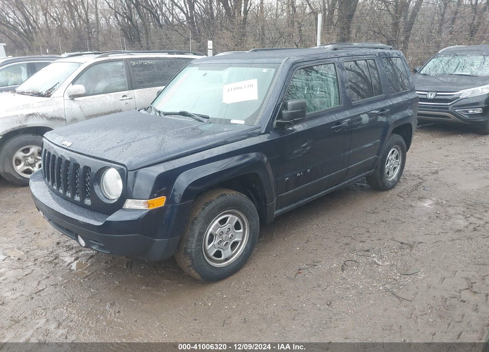 2017 JEEP PATRIOT SPORT 4X4 VIN: 1C4NJRBB4HD138814