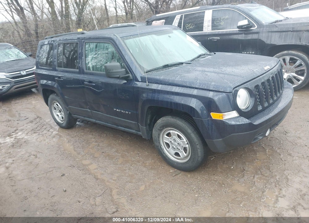 2017 JEEP PATRIOT SPORT 4X4 VIN: 1C4NJRBB4HD138814