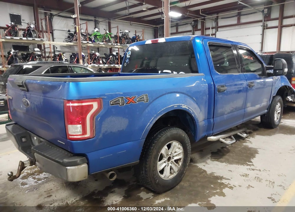2016 FORD F150 VIN: 1FTEW1EF4GFB54645