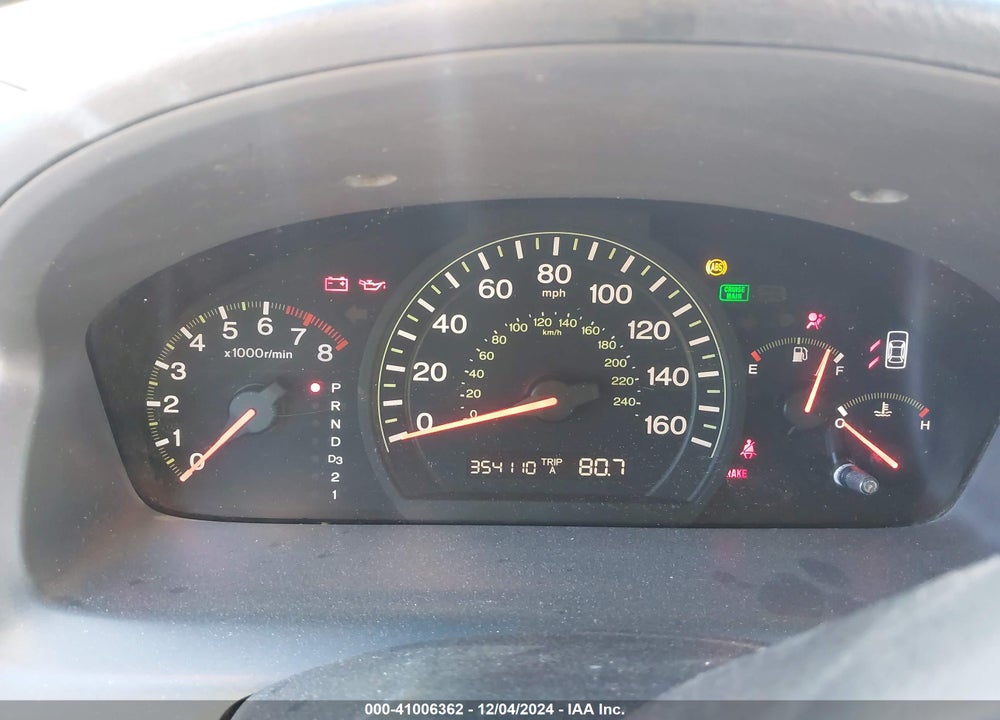 2005 HONDA ACCORD 2.4 EX VIN: 1HGCM56825A166292