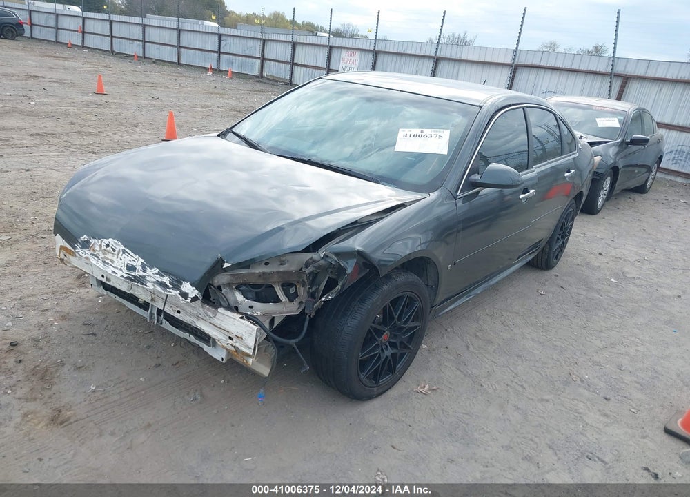 2009 CHEVROLET IMPALA LTZ VIN: 2G1WU57MX91316553