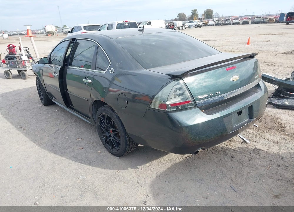 2009 CHEVROLET IMPALA LTZ VIN: 2G1WU57MX91316553