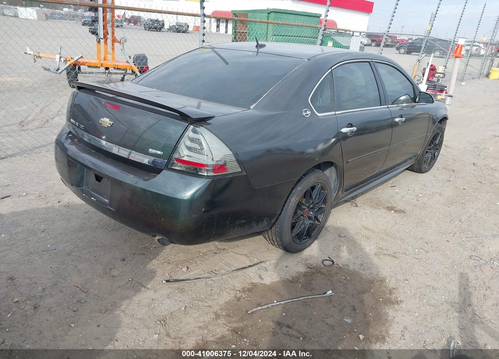 2009 CHEVROLET IMPALA LTZ VIN: 2G1WU57MX91316553