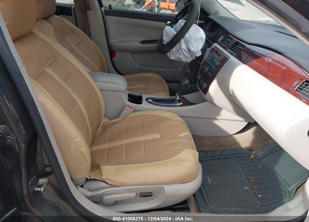 2009 CHEVROLET IMPALA LTZ VIN: 2G1WU57MX91316553
