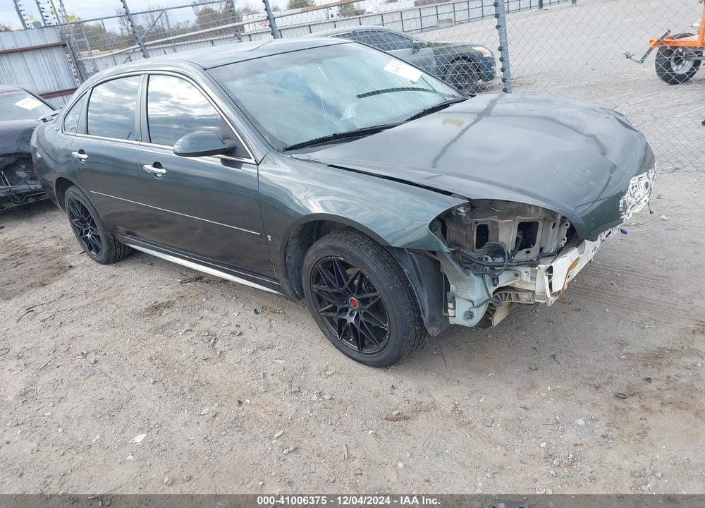 2009 CHEVROLET IMPALA LTZ VIN: 2G1WU57MX91316553