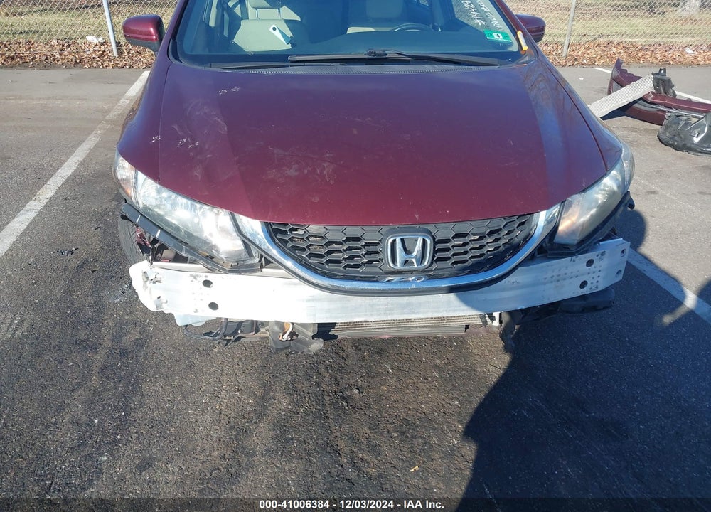 2014 HONDA CIVIC LX VIN: 19XFB2F55EE219053