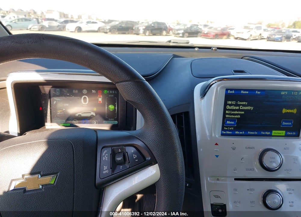 2013 CHEVROLET VOLT VIN: 1G1RE6E47DU113538