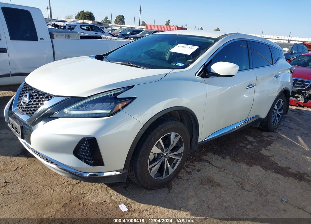 2021 NISSAN MURANO S INTELLIGENT AWD VIN: 5N1AZ2AS0MC135856