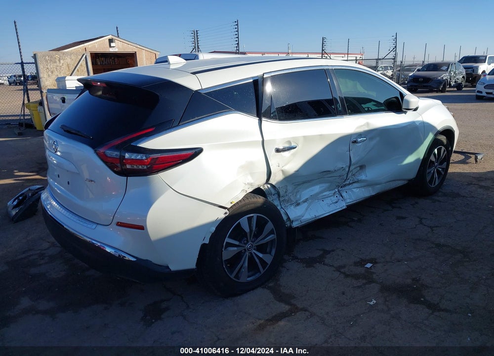 2021 NISSAN MURANO S INTELLIGENT AWD VIN: 5N1AZ2AS0MC135856