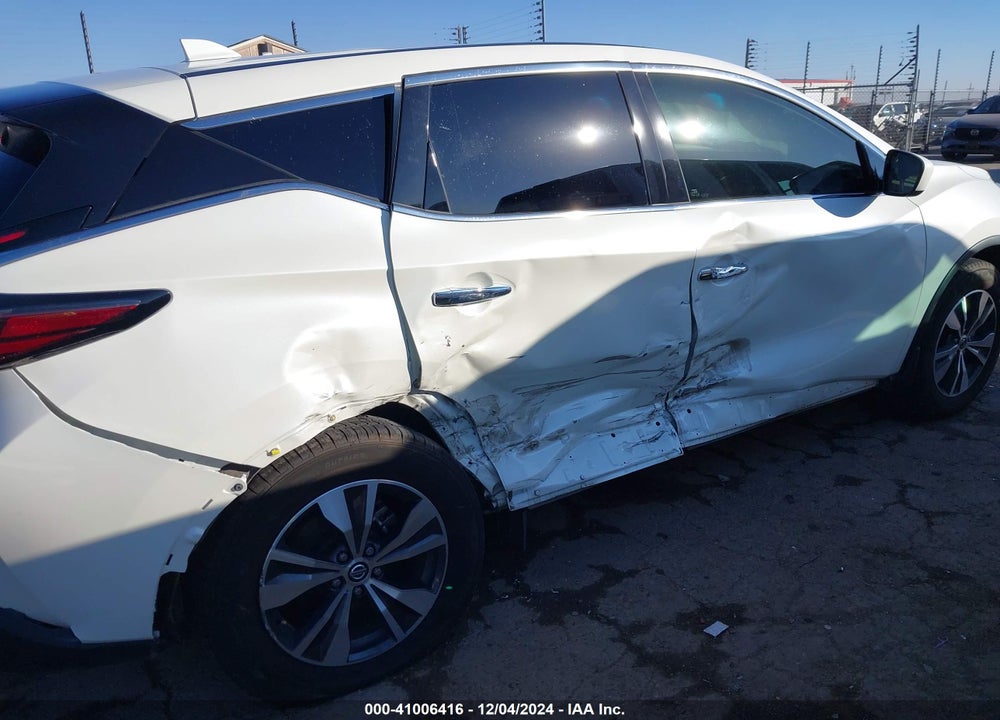 2021 NISSAN MURANO S INTELLIGENT AWD VIN: 5N1AZ2AS0MC135856