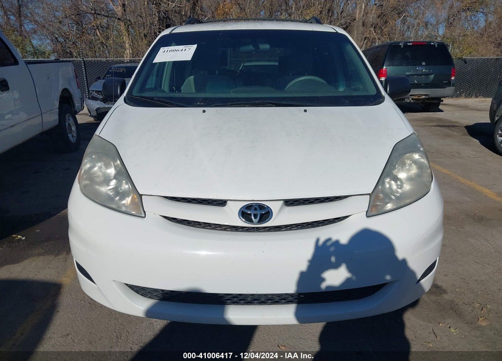2008 TOYOTA SIENNA LE VIN: 5TDZK23C38S143584