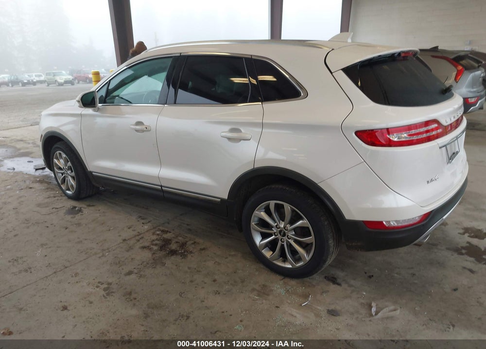 2019 LINCOLN MKC SELECT VIN: 5LMCJ2D9XKUL17433