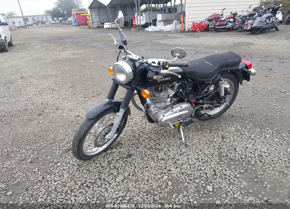 2008 ROYAL ENFIELD BULLET VIN: MBFFSV2348M502266