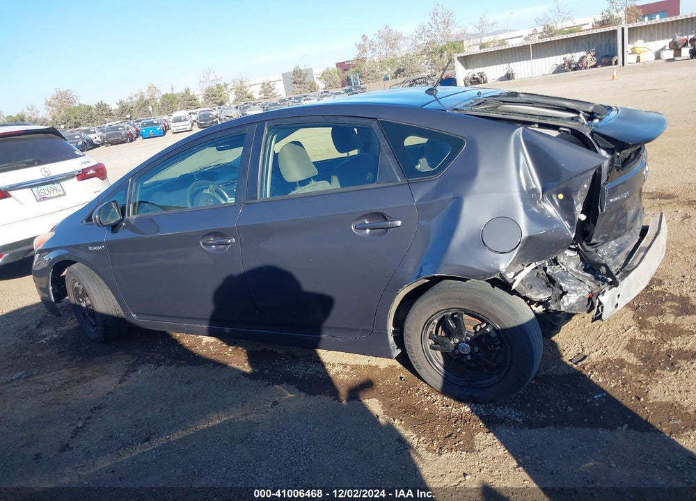 2015 TOYOTA PRIUS TWO VIN: JTDKN3DU0F0478081