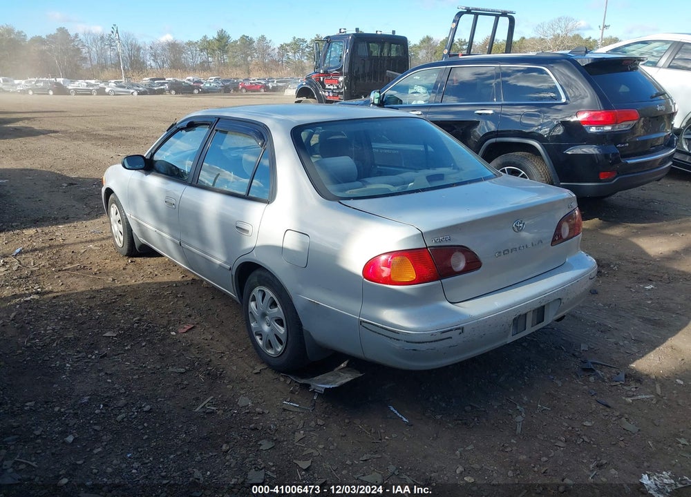 2002 TOYOTA COROLLA LE VIN: 2T1BR18E52C563249