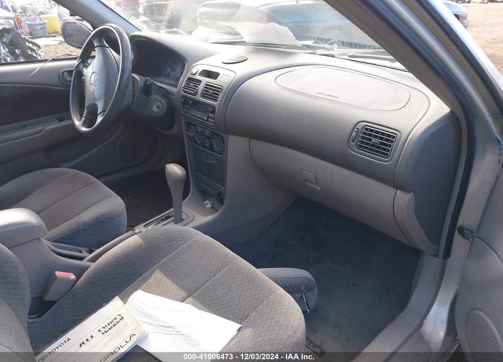 2002 TOYOTA COROLLA LE VIN: 2T1BR18E52C563249