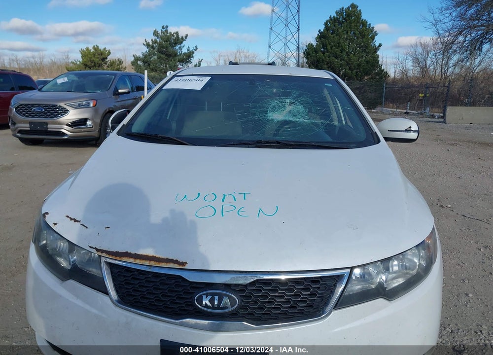 2011 KIA FORTE EX VIN: KNAFU4A27B5400467
