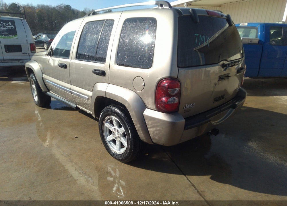 2006 JEEP LIBERTY LIMITED EDITION VIN: 1J4GK58K16W205340