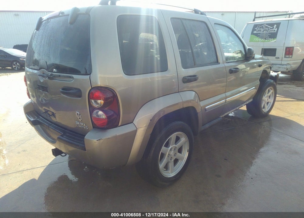 2006 JEEP LIBERTY LIMITED EDITION VIN: 1J4GK58K16W205340