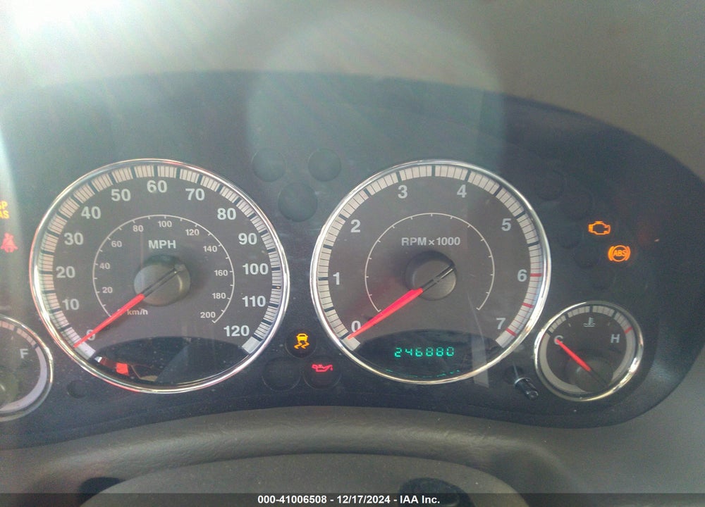 2006 JEEP LIBERTY LIMITED EDITION VIN: 1J4GK58K16W205340
