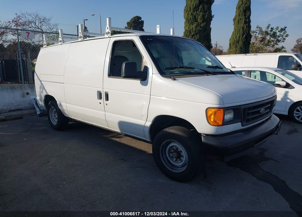 2007 FORD E-150 COMMERCIAL/RECREATIONAL VIN: 1FTNE14W57DA80376