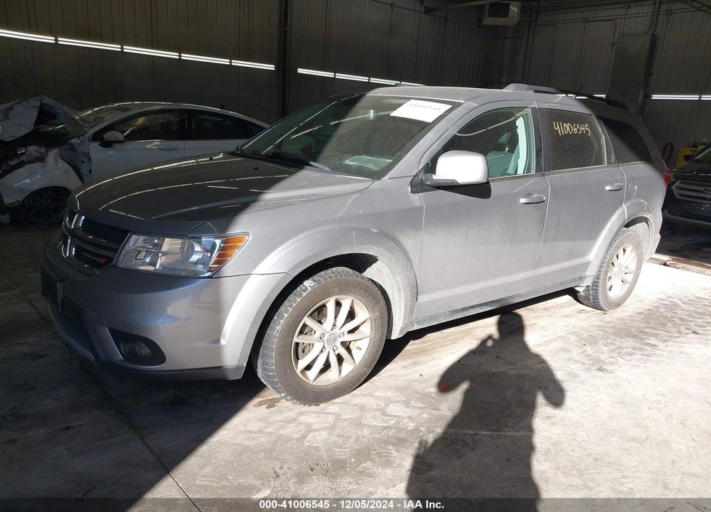 2016 DODGE JOURNEY SXT VIN: 3C4PDDBG7GT243192