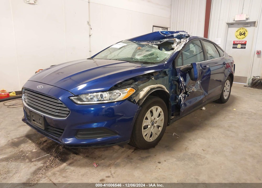 2014 FORD FUSION S VIN: 1FA6P0G76E5351908