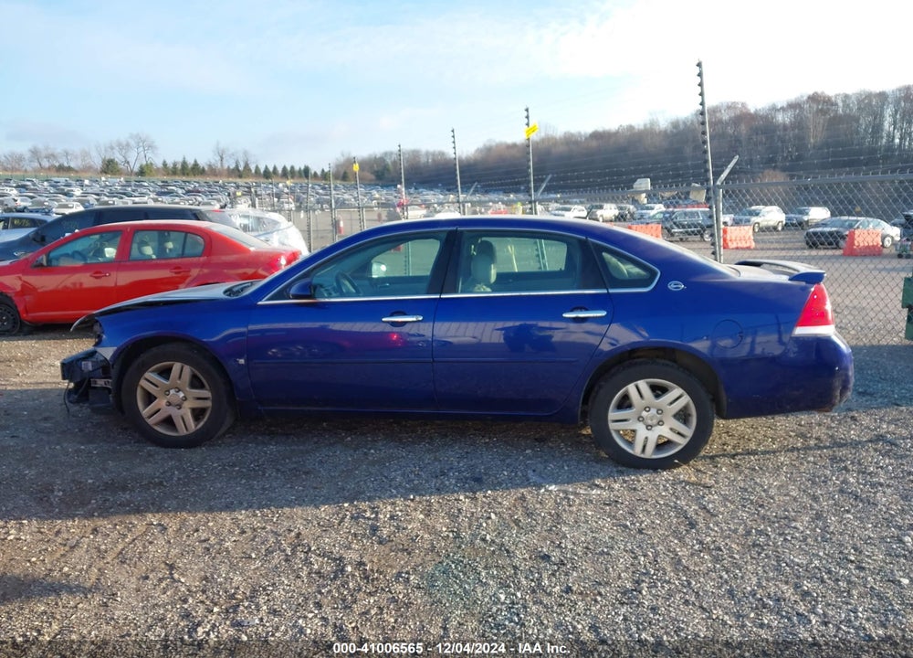 2007 CHEVROLET IMPALA LTZ VIN: 2G1WU58R279344632