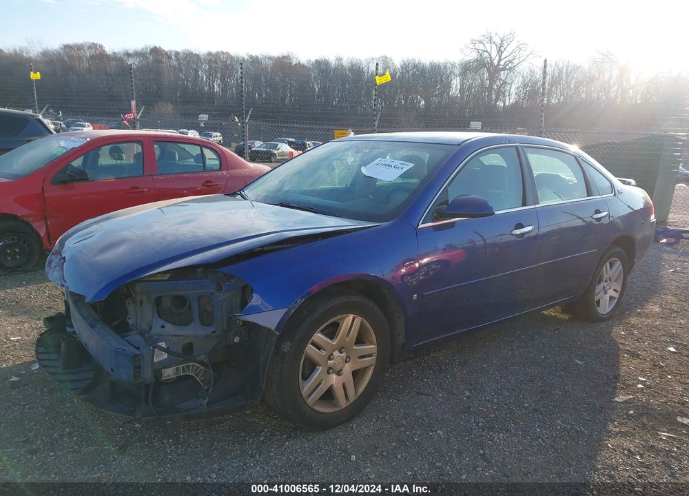 2007 CHEVROLET IMPALA LTZ VIN: 2G1WU58R279344632
