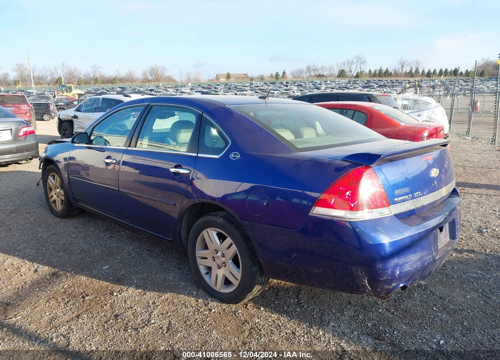 2007 CHEVROLET IMPALA LTZ VIN: 2G1WU58R279344632