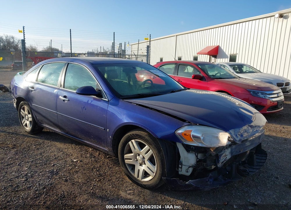 2007 CHEVROLET IMPALA LTZ VIN: 2G1WU58R279344632