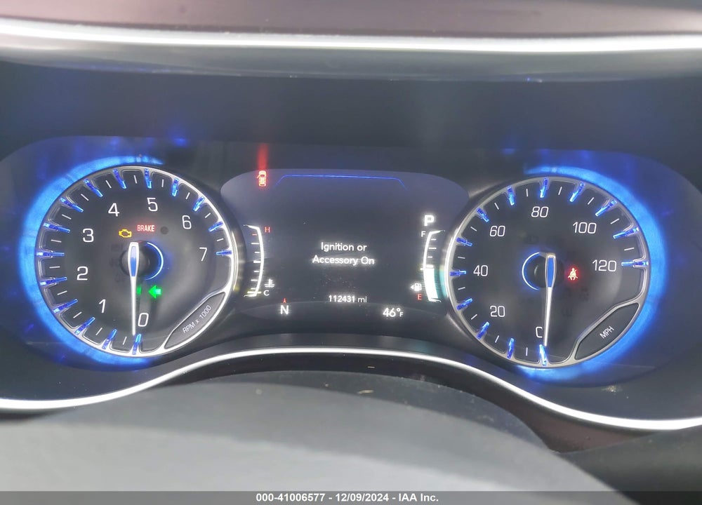 2017 CHRYSLER PACIFICA LIMITED VIN: 2C4RC1GG1HR537422