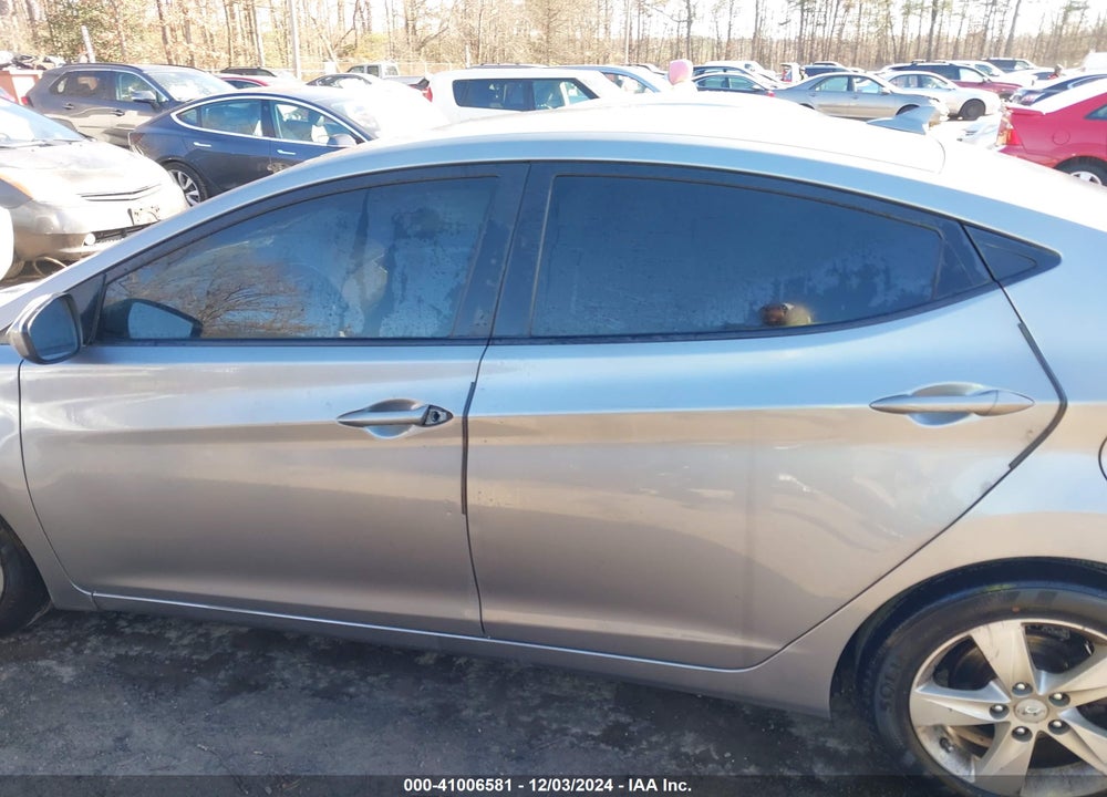 2011 HYUNDAI ELANTRA GLS (ULSAN PLANT) VIN: KMHDH4AE1BU095672