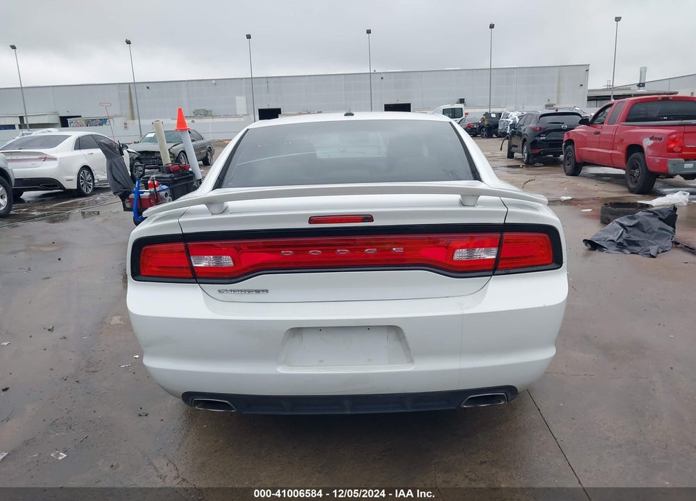 2013 DODGE CHARGER SXT VIN: 2C3CDXHG6DH542589
