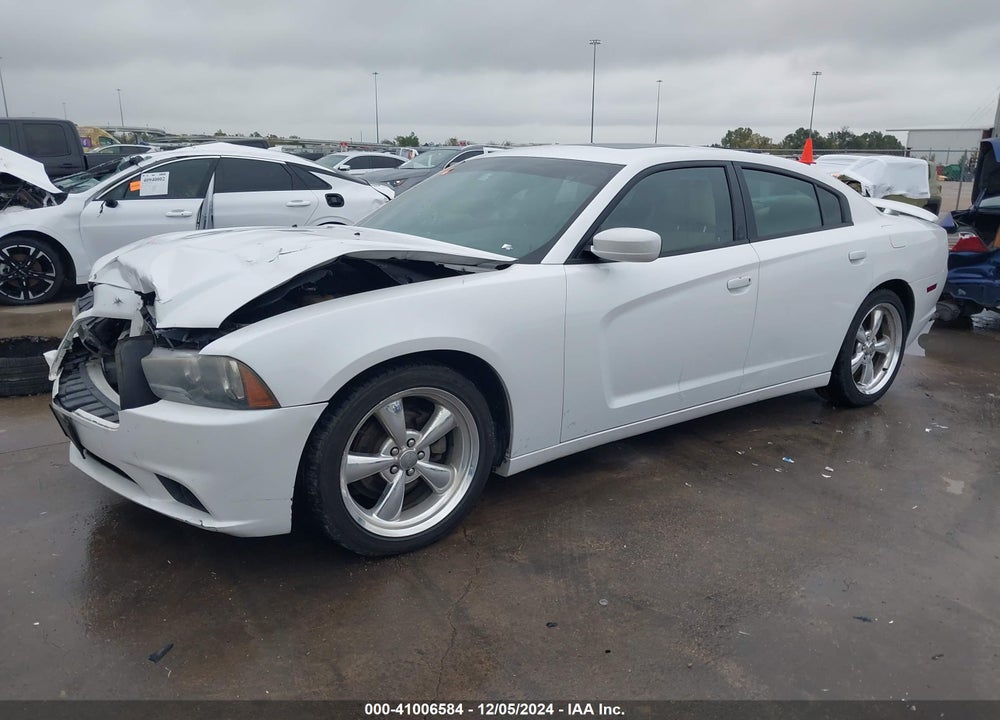 2013 DODGE CHARGER SXT VIN: 2C3CDXHG6DH542589