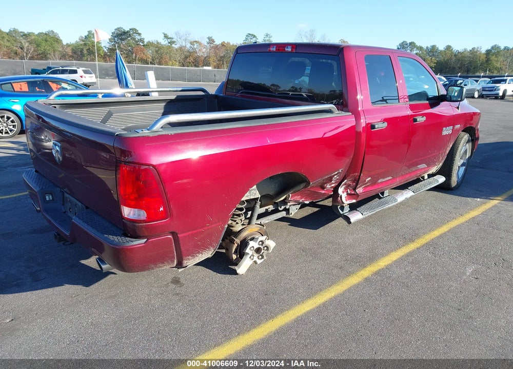 2017 RAM 1500 EXPRESS 4X2 6'4 BOX VIN: 1C6RR6FT0HS833483