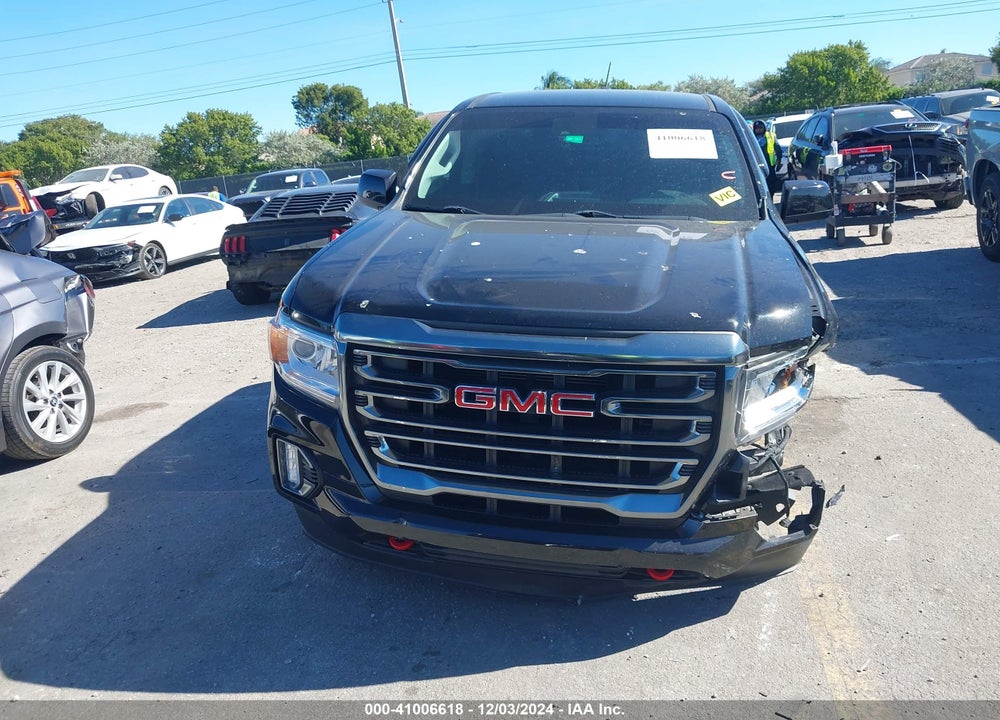 2021 GMC CANYON 4WD SHORT BOX AT4 - LEATHER VIN: 1GTG6FEN7M1265776